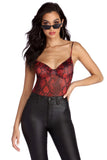 Sexy Netz-Bodysuit mit Schlangenmuster