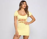 So Adored – Minikleid mit Cut-Outs