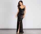 Glitzerndes Samtkleid Sonia