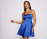 Sonya Satin Dress