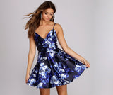 Sophie – Formelles Partykleid mit Blumenmuster