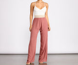 Spring Fling Lace Top Jumpsuit