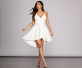 Swept Off Your Feet High-Low Dress