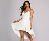 Swept Off Your Feet High-Low Dress