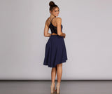 Swept Off Your Feet High-Low Dress