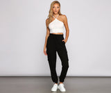 Trendy Moment Cargo Joggers