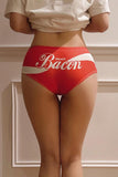 Letter Pattern Underpant Brief Panty Panties
