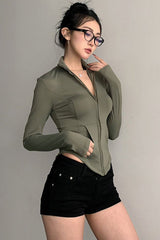 Long Sleeve Cardigan Jacket Coat
