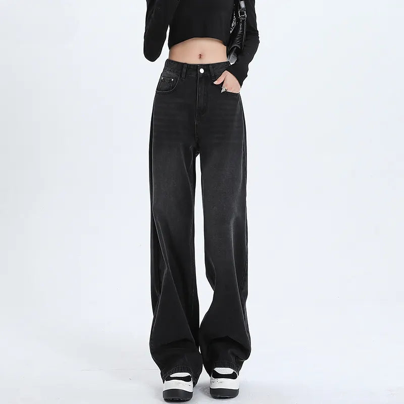 High Waist Wide Leg Jeans