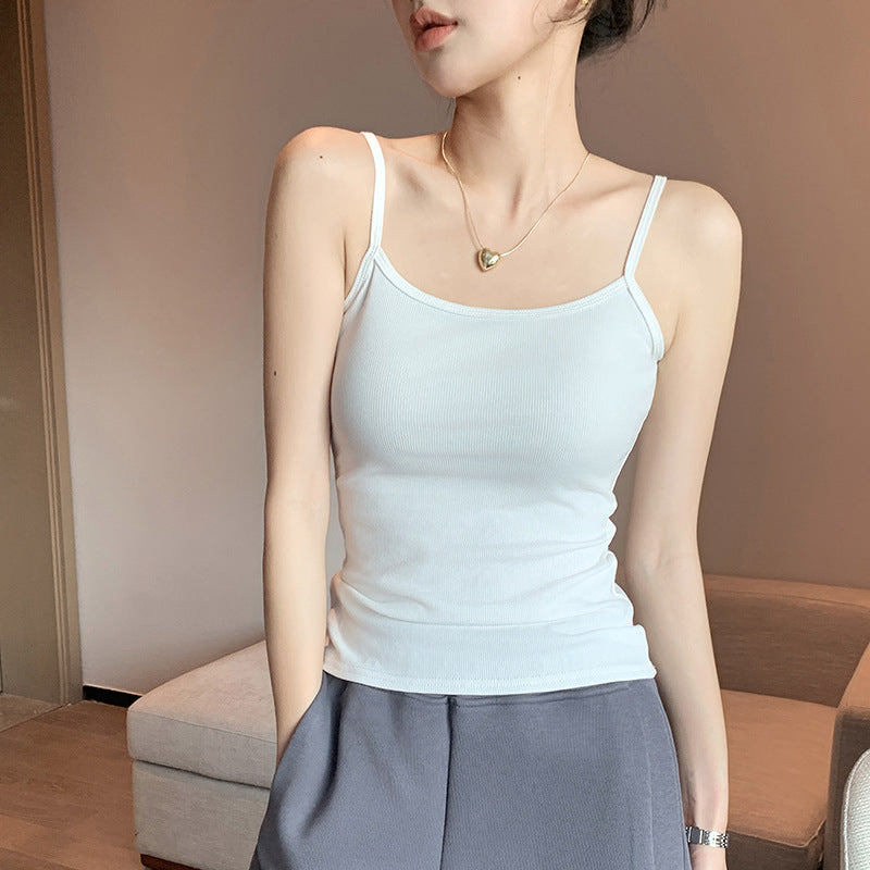 Ribbed Cami Tank Top