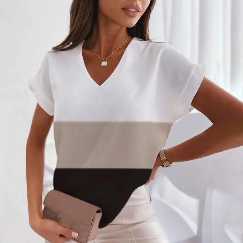 3D Print Casual Short Sleeve T-Shirt