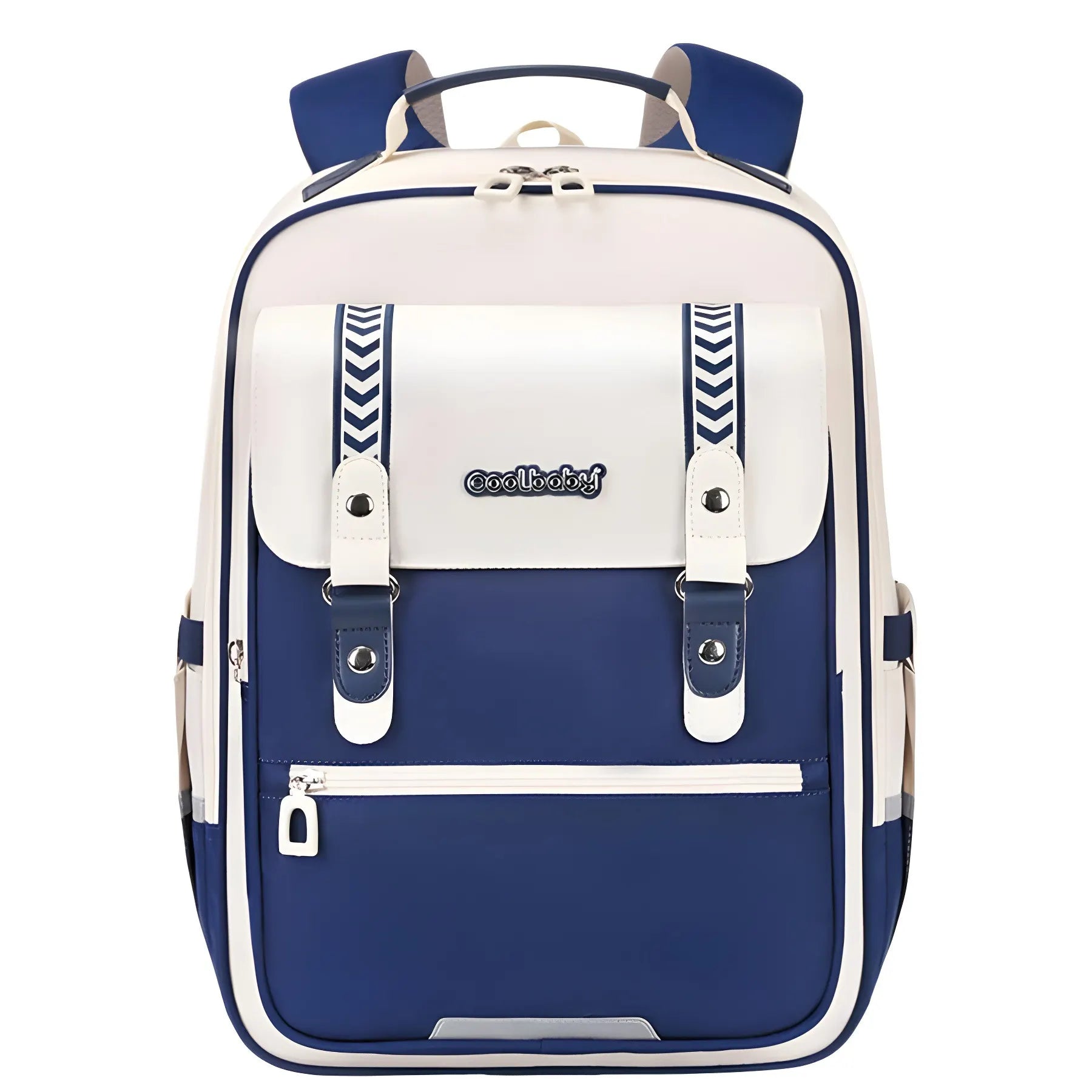 Student Teen Kids Color Block Spine Protection Kids School Bag