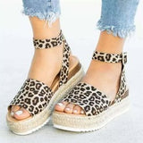 Casually Chic Espadrille Platform Wedges