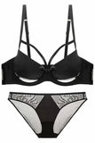 Lace Hollow Underwear Lingerie Set