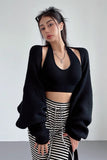 Knitting Sweaters Smocks Long Sleeved Coat