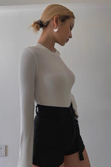 Slim Fit Tight Long Sleeve Top