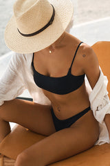 Tiger Stripe Print Bikini Set Swimsuit Swimwear