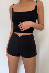 High Waisted Tight Buttocks Shorts