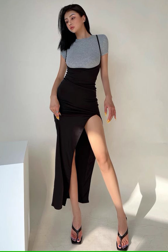 Backless Cross Strap Dress