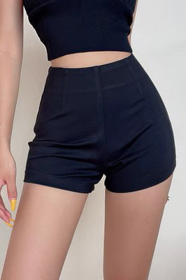 High Waist Tight Wrap Hip Shorts