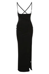Backless Cross Strap Dress