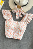 Femme Bra Tank Top Camisoles For Butterfly Crop Tops Cropped Tanks