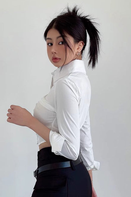 Tight High Waist Wrapped Hip Skirt