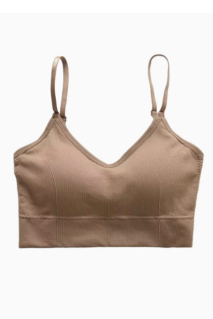 Strap Sport Cami Crop Vest Tank Top