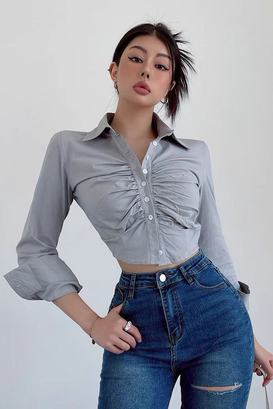 Tight High Waist Wrapped Hip Skirt