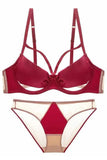 Lace Hollow Underwear Lingerie Set