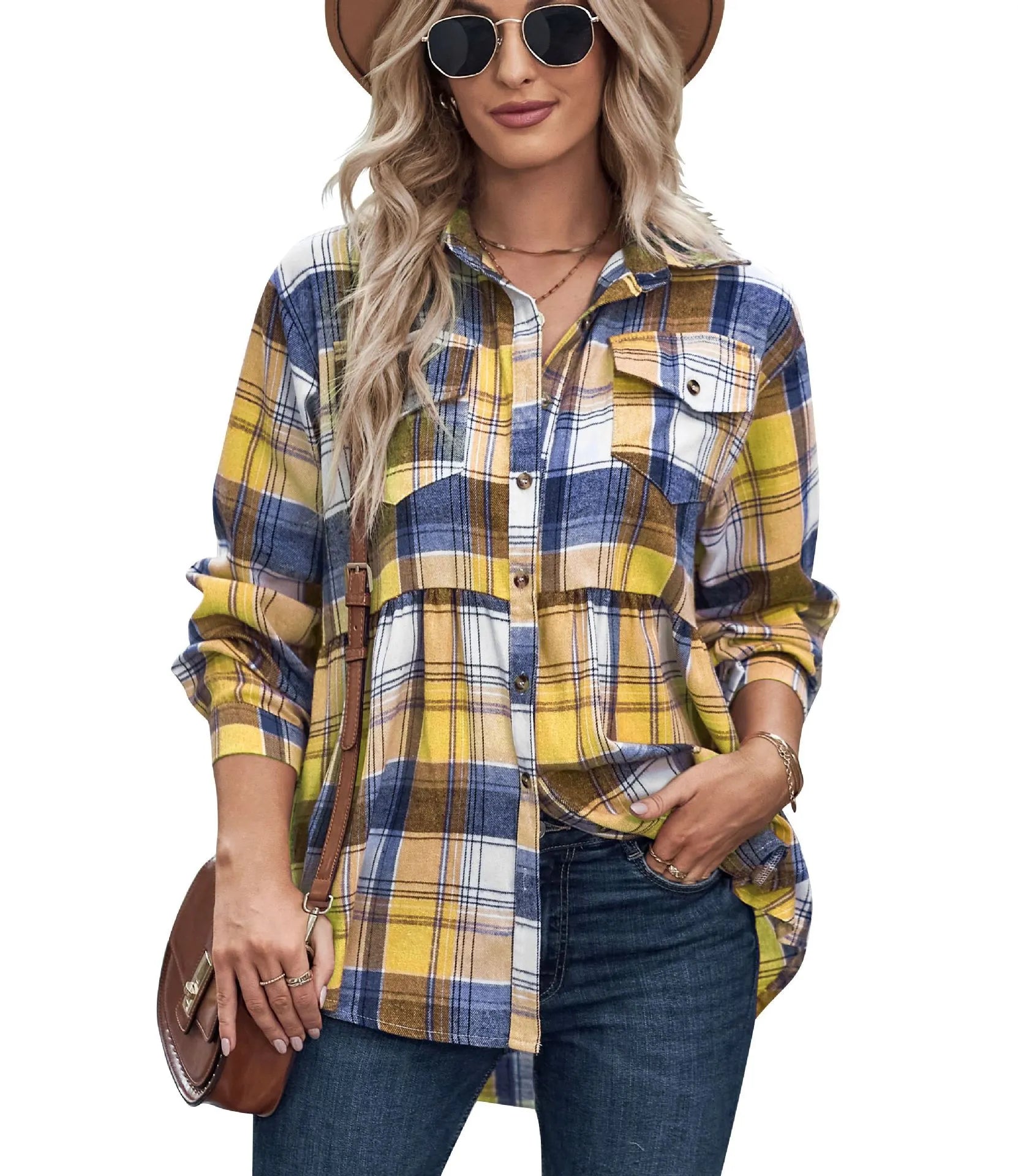 Plaid Flannel Shirt
