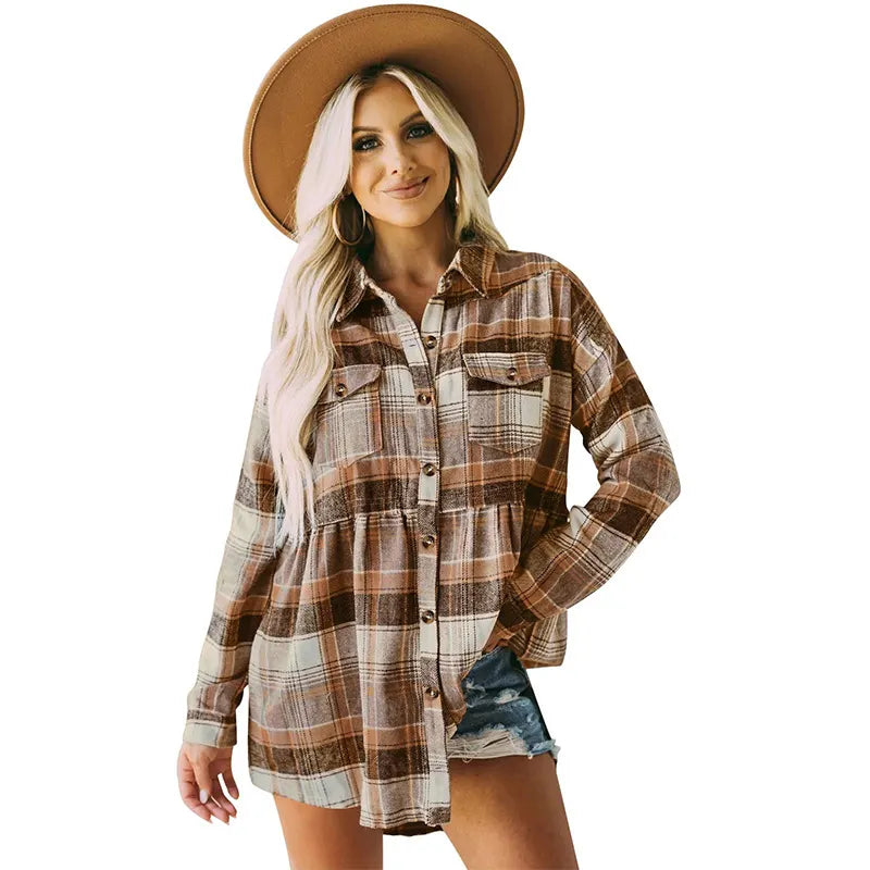 Plaid Flannel Shirt