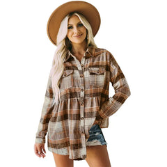 Plaid Flannel Shirt
