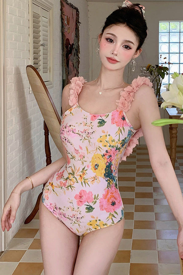 Backless One Piece Swimwear Bikini Swimsuit