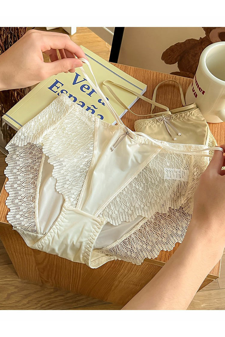 Lace Gauze Underpant Brief Panty