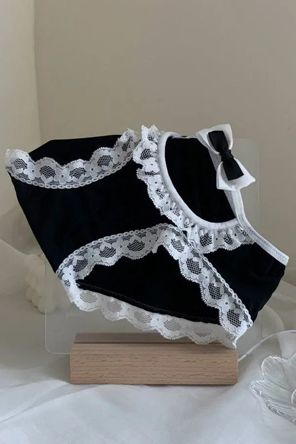 Hollow Bowknot Underpant Brief Panty