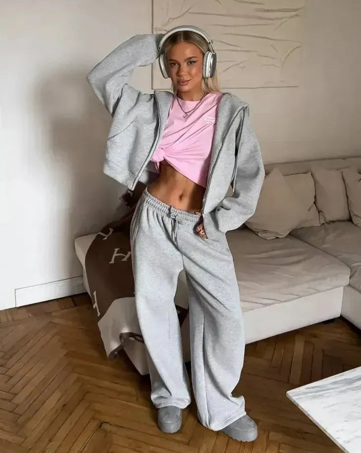 Oversized Hoodie and Jogger Set