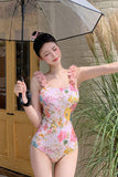 Backless One Piece Swimwear Bikini Swimsuit