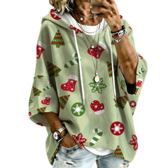 Halloween Pumpkin Ghost Graphic Hooded Sweatshirt