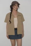 Buttoned Front Pocket Detail Shirt