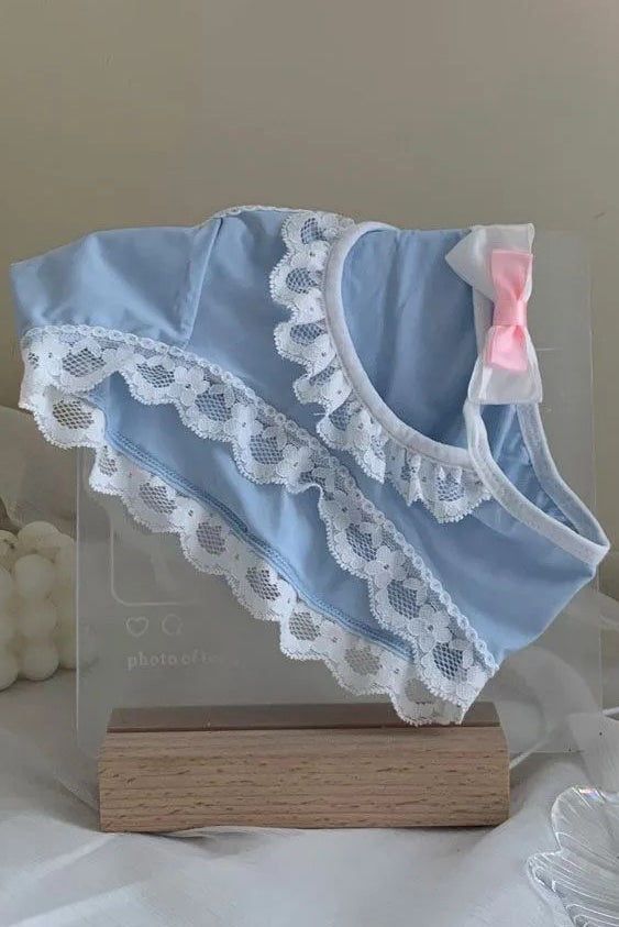 Hollow Bowknot Underpant Brief Panty