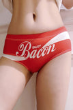 Letter Pattern Underpant Brief Panty Panties