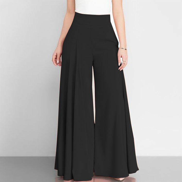 High Waisted Flowy Wide Leg Pants