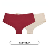 2Pcs/Lot Seamless Panties Underwear Female Comfortable Intimates Low-Rise Briefs Lingerie Drop Shipping