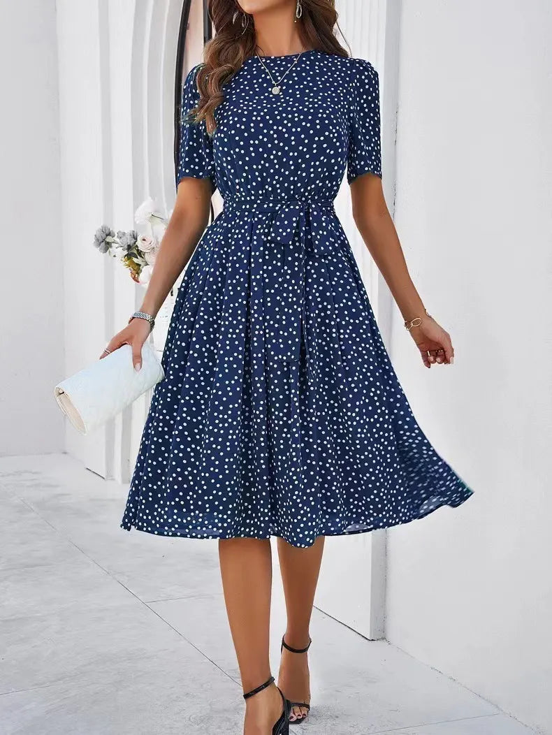 Line Midi Casual Daily Outfit Dress