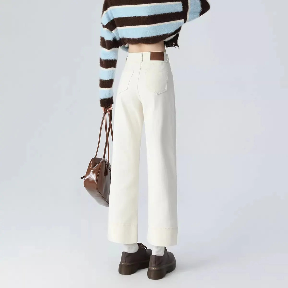 High Waist Vintage CroJeanspped