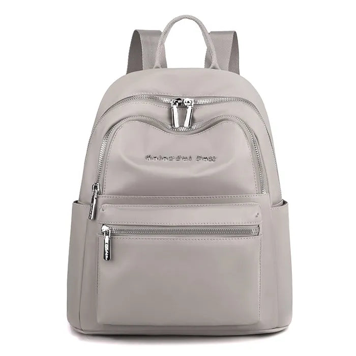 Student Teen Multi-way Carry Waterproof Nylon Casual School Bag