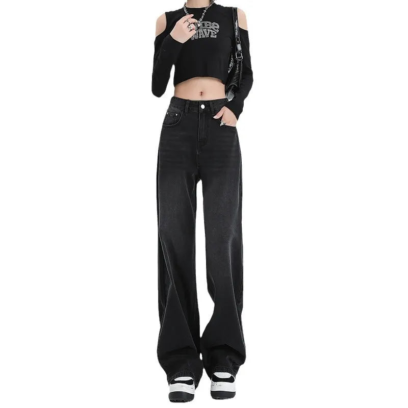 High Waist Wide Leg Jeans