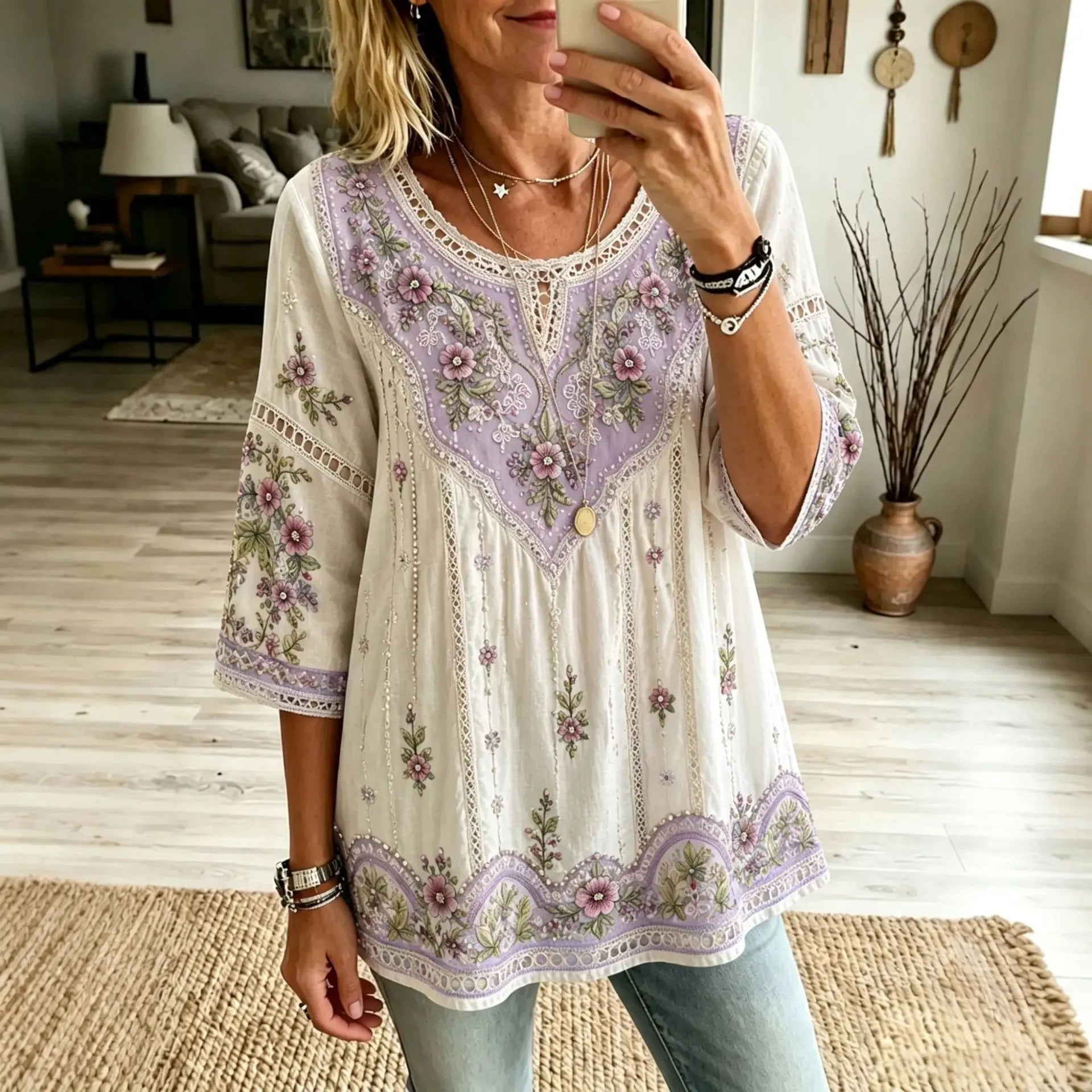 Halloween Spooky Season Ghost Pumpkin Print Crew Neck Short Sleeve T‑Shirt