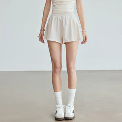 Casual Athletic Mini Skort with Built-in Shorts